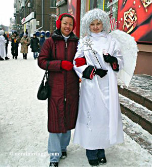Buon Natale In Ucraino Cirillico.Capodanno A Kiev