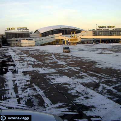 Aereoporto internazionale Boryspil in inverno